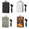 Butt Disposal Box Smell Proof Compact Ash Tray with Carabiner for Outdoor Travel