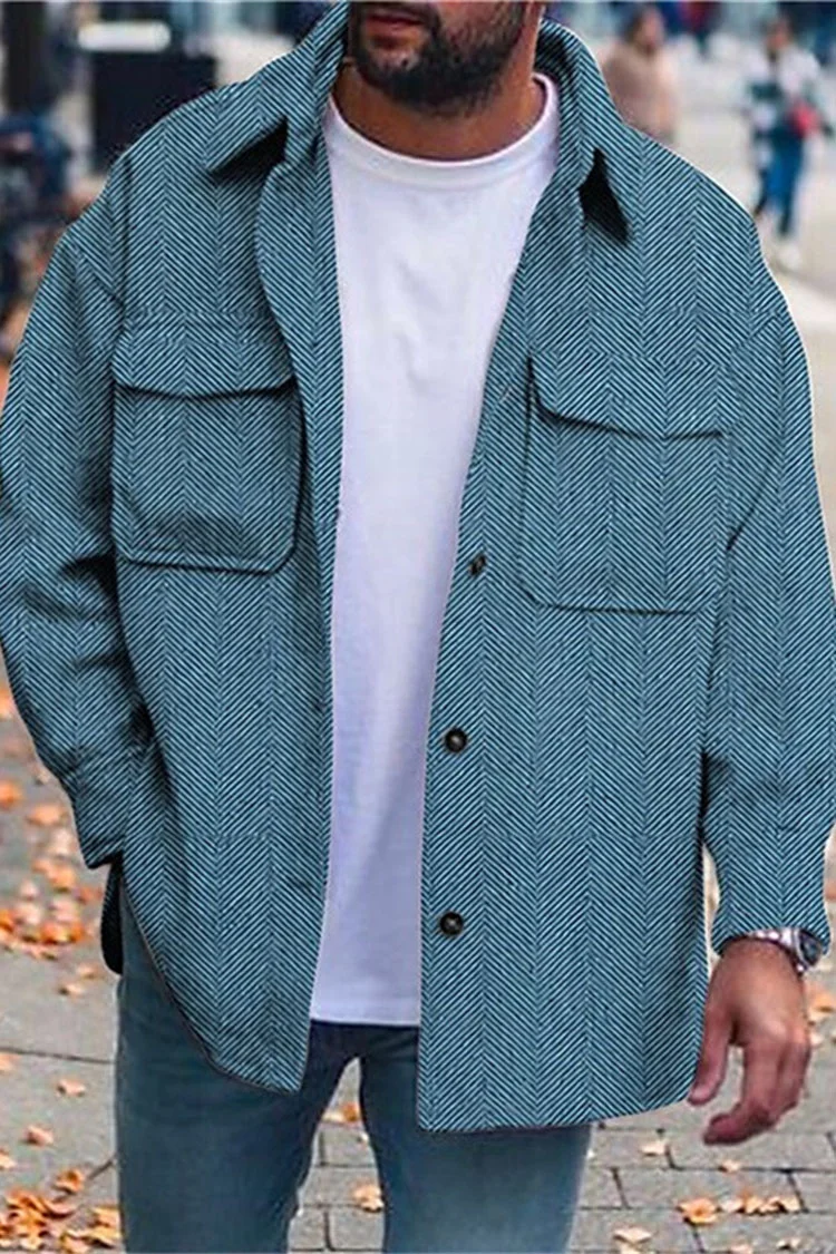 Men's Work Pocket Oversized Jacket