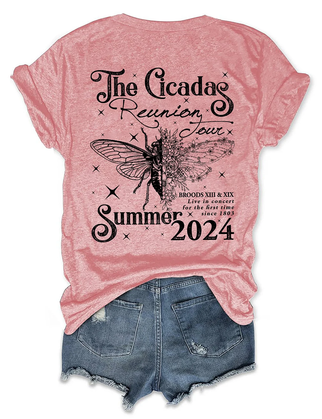 The Cicadas Reunion Summer Tour T-shirt