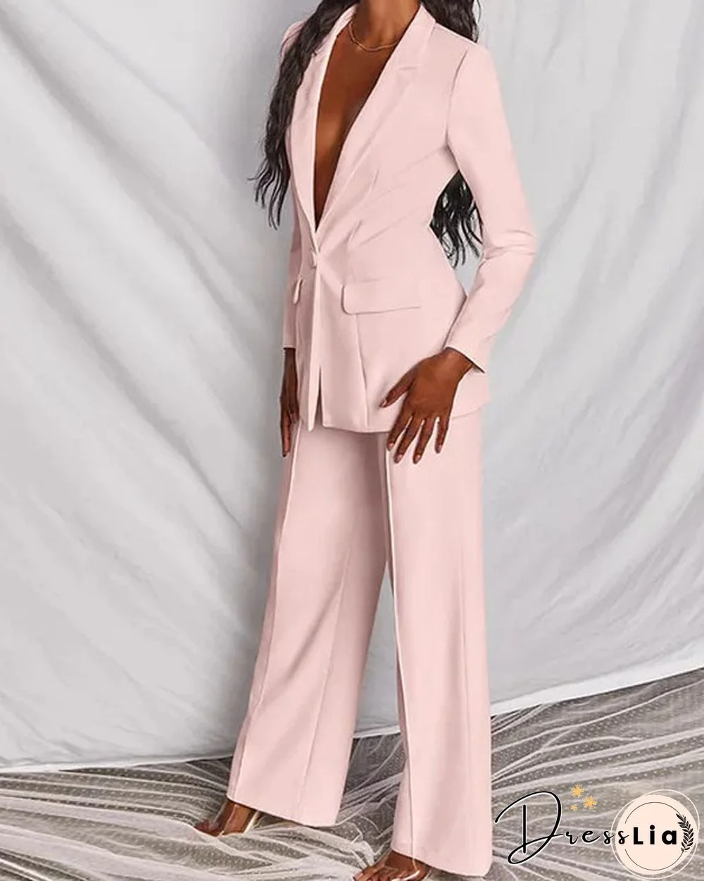 Lizzy Blazer and Pant Set Suit