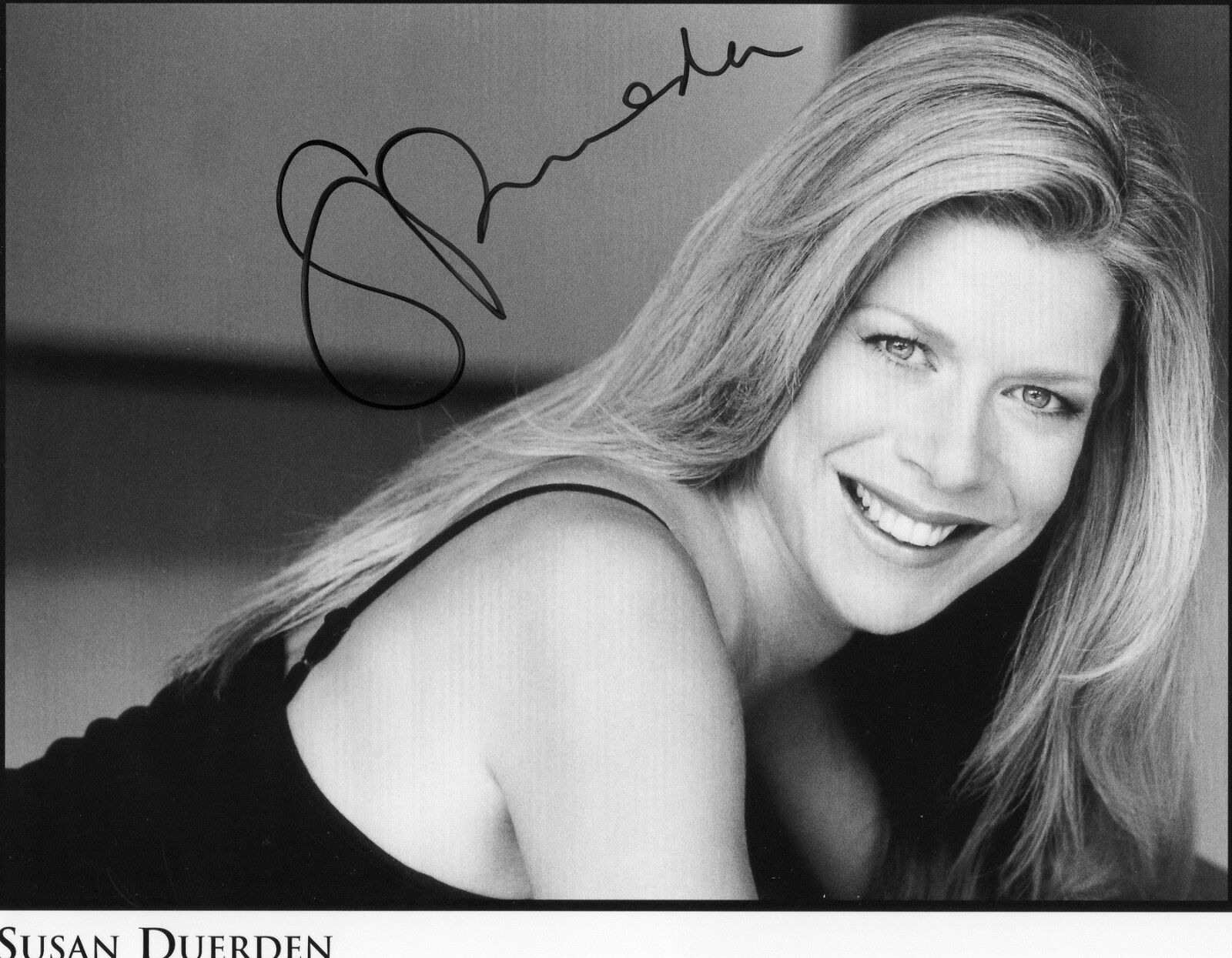 SUSAN DUERDEN AUTOGRAPHED Photo Poster painting LOST THE VICE