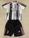 Joyfball 2025/2026 Kids Size Juventus Home Soccer Jersey 1:1 Thai Quality