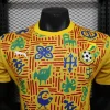 2025 Player Version Ghana Yellow Pre-match Soccer Jersey