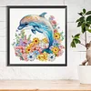 Diamond Painting-DIY Crystal Rhinestone Dolphin