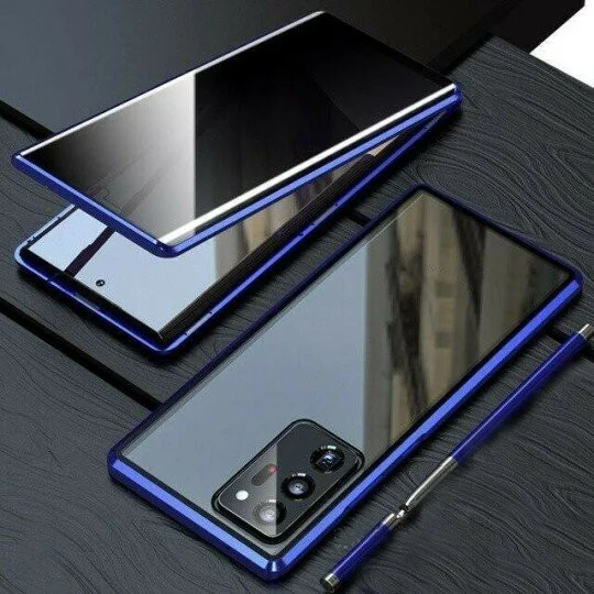 🎁New Samsung Sided Protection Anti-Peep Tempered Glass Phone Case For Samsung Series