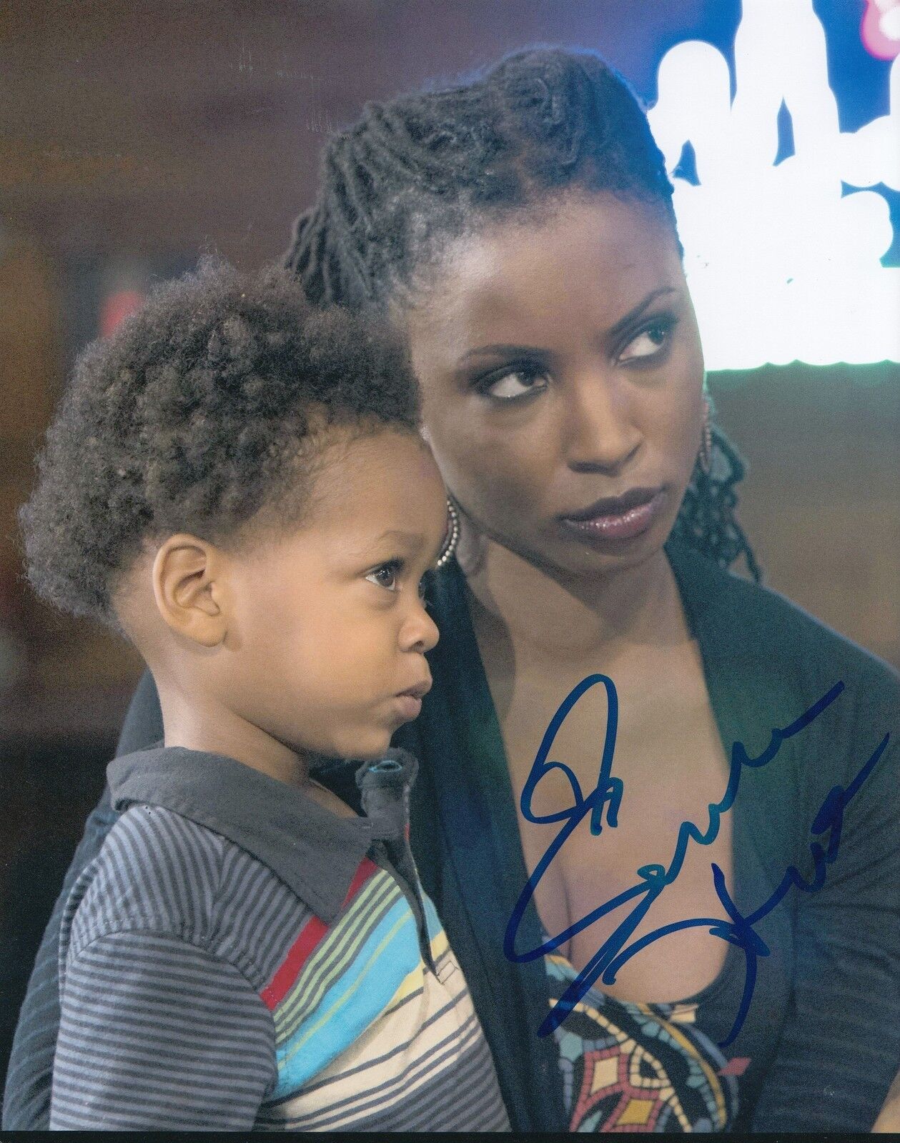 SHANOLA HAMPTON signed *SHAMELESS* 8X10 Photo Poster painting V VERONICA FISHER (PROOF) W/COA #7