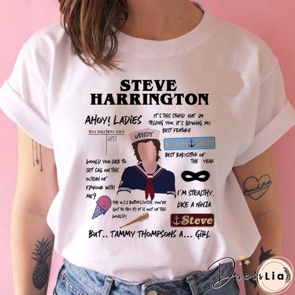 Stranger Things Season 3 T Shirt Women Upside Down Tshirt Eleven Female Graphic Grunge T-Shirt Femme Tee Shirts Funny Clothing