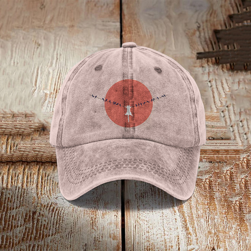 Comstylish Abstract Creative Dangling Cute Cat Painting Art Retro Casual Cap
