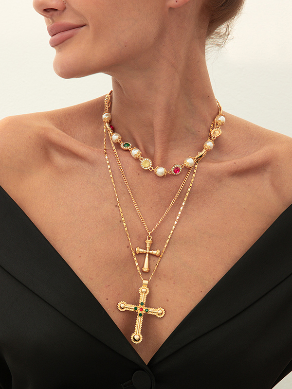 Tasseled Layered Necklaces Accessories
