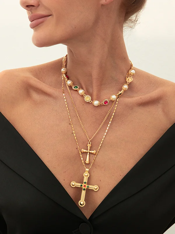 Tasseled Layered Necklaces Accessories