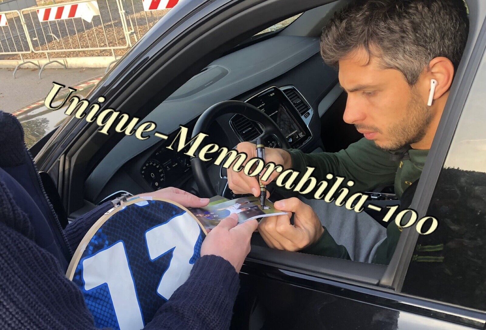 Andrea Ranocchia Genuine Hand Signed Italy 6X4 Photo Poster painting, Exact Proof