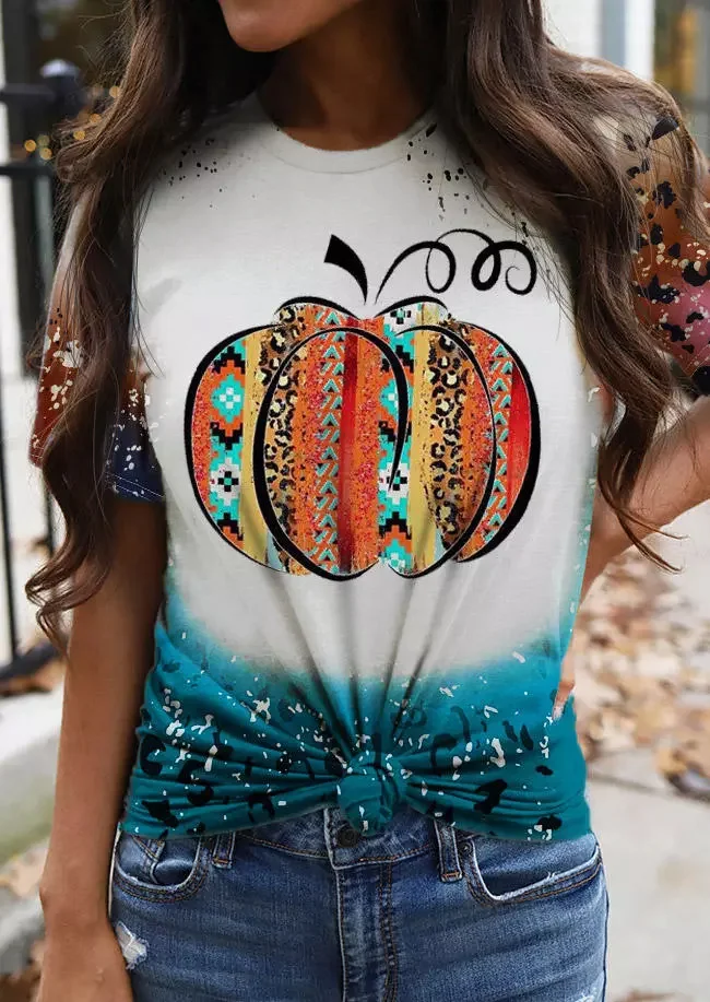 Pumpkin Short Sleeve Tee