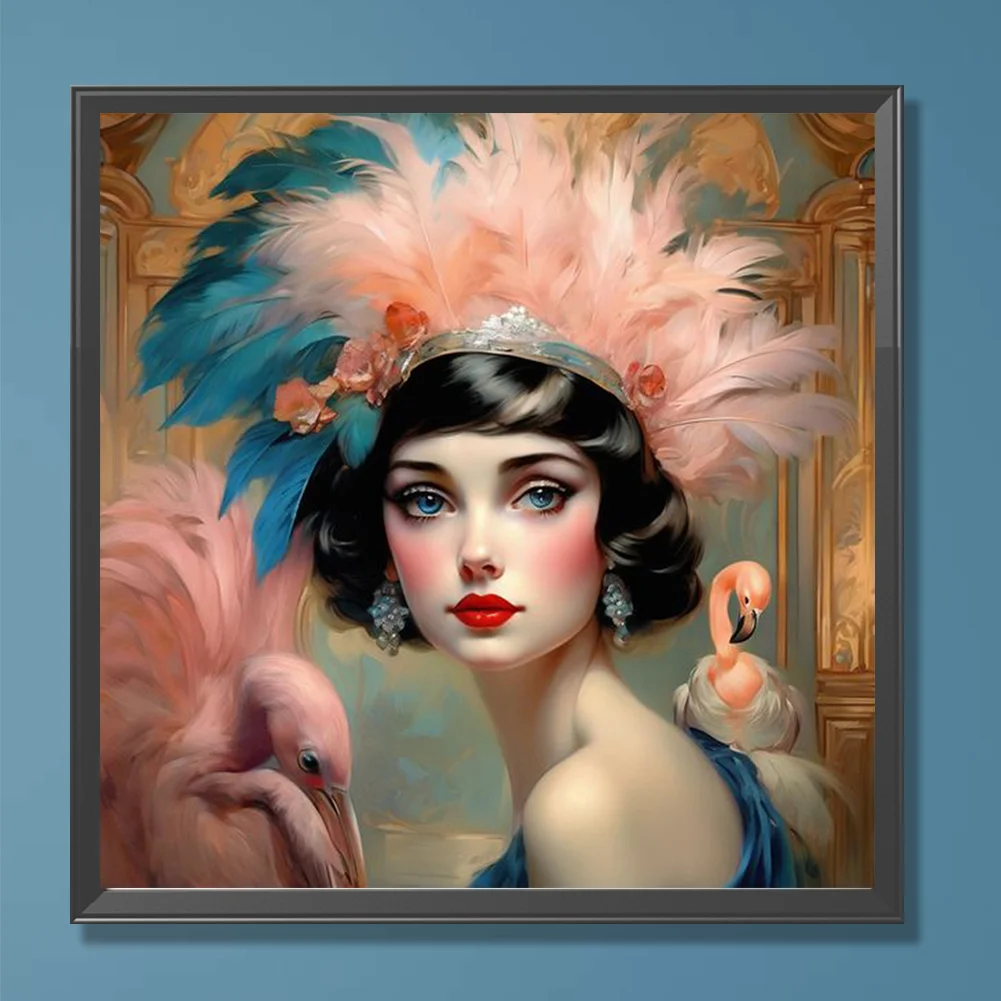 DIY Paint By Number 40*40cm - Lady