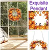 Glowing Pumpkin DIY Acrylic 5D Crystal Diamond Gem Art Hanging Ornament