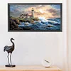 Lighthouse-11CT Stamped Cross Stitch Kit(85*40cm)