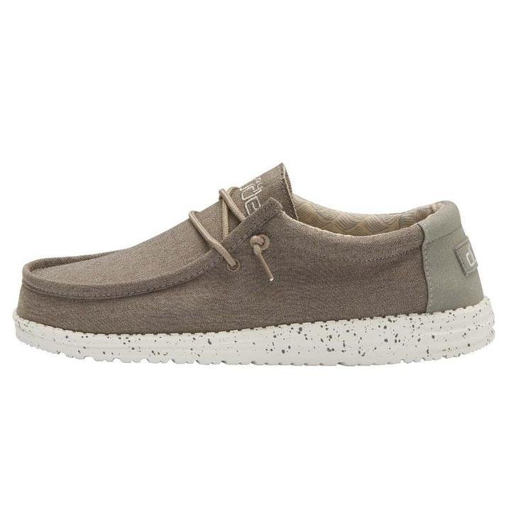 Hey Dude Men's Shoes Wally Chambray Sepia Brown