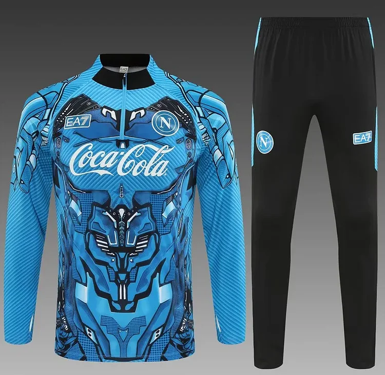 2025-26 Napoli light blue training jersey