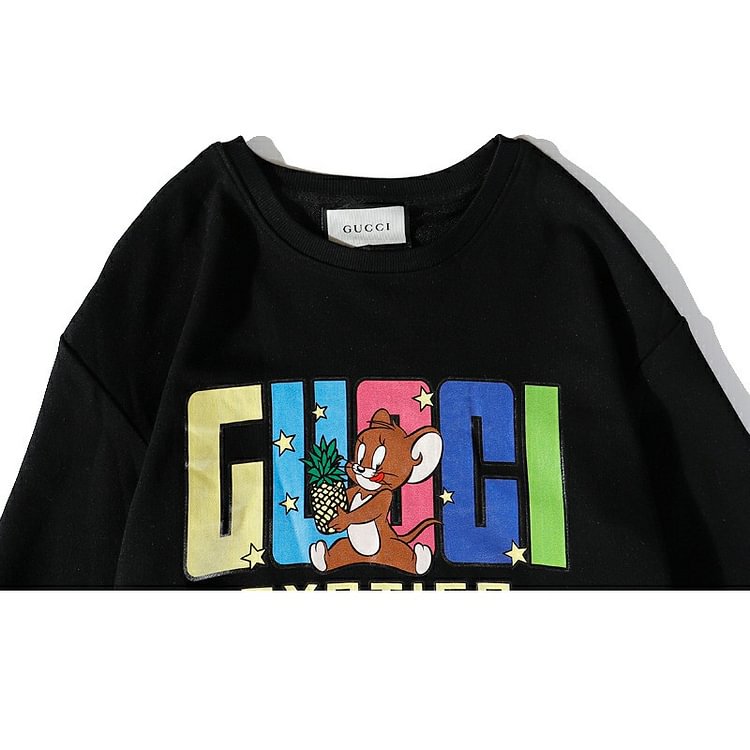 GUCCI ロゴ コットン スウェットシャツ
