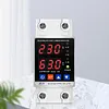 Over Under Voltage Protector 40A/63A 220V Dual Display Adjustable Protector