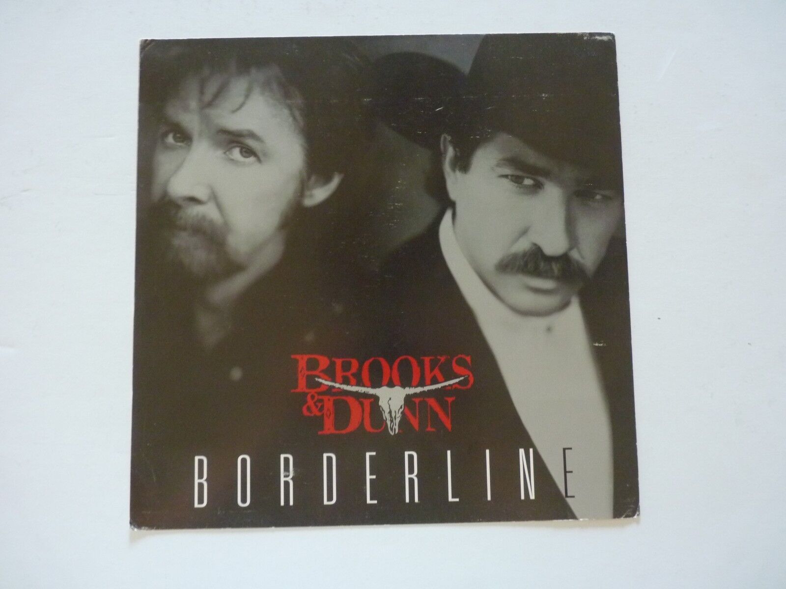 Brooks & Dunn Borderline LP Record Photo Poster painting Flat 12x12 Poster