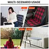 5V USB Foldable Heated Seat Cushion 3-Level Temperature for Camping Office Home