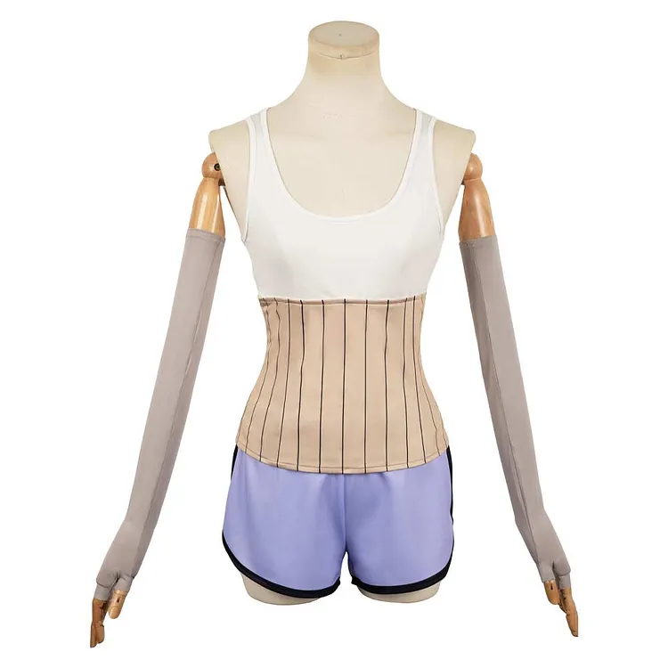 Dandadan (2024) Seiko Ayase Casual Tank Top Shorts Outfits Cosplay Costume Halloween Carnival Suit