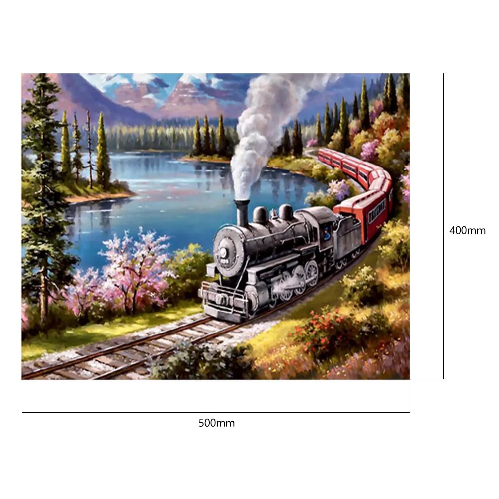 Train - Paint By Number(50*40cm)