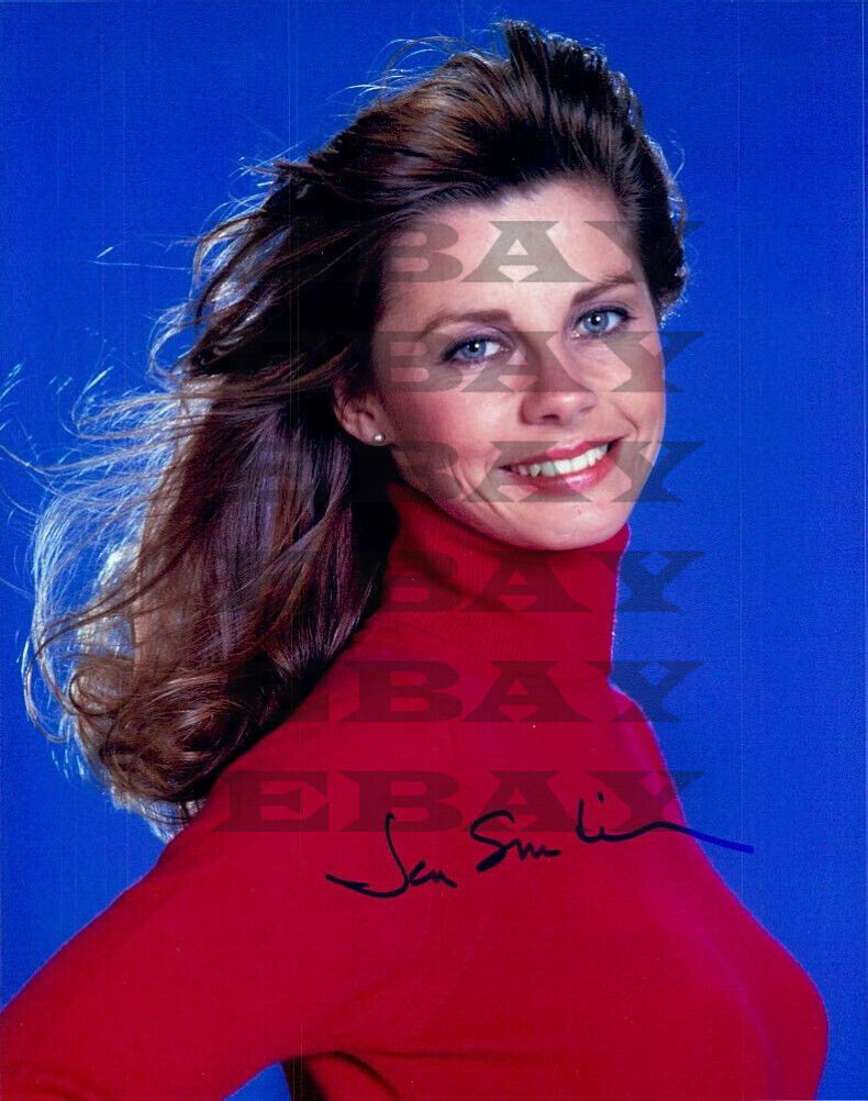 Jan Smithers Vintage Autographed Signed 8x10 Photo Poster painting Rep