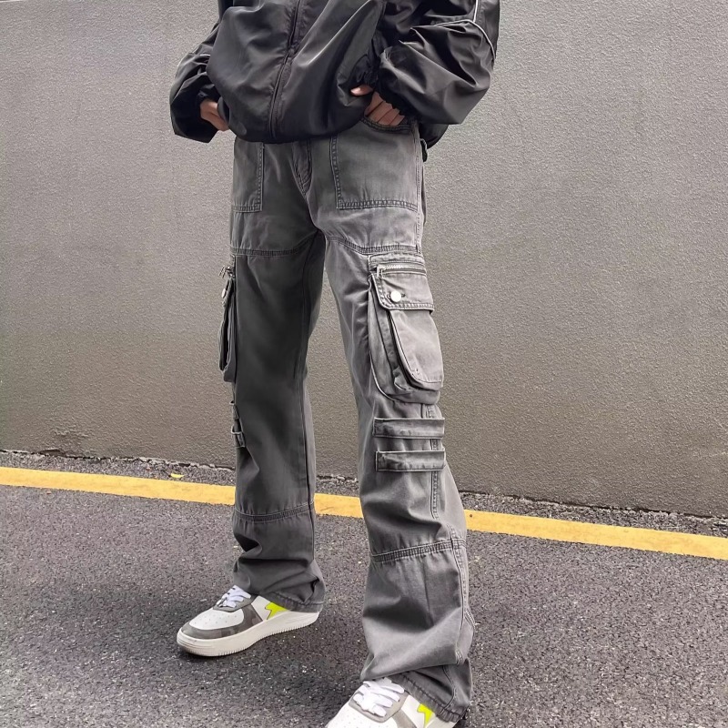 Sopula Unisex Men's Multi-Pocket Casual Pants Functional Cargo Pants - Sopula ｜Premium Graphic Tees & Graphic Streetwear
