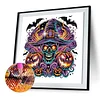 Diamond Painting - Partial Special Shaped Drill - Halloween Pumpkin(Canvas|30*30cm)