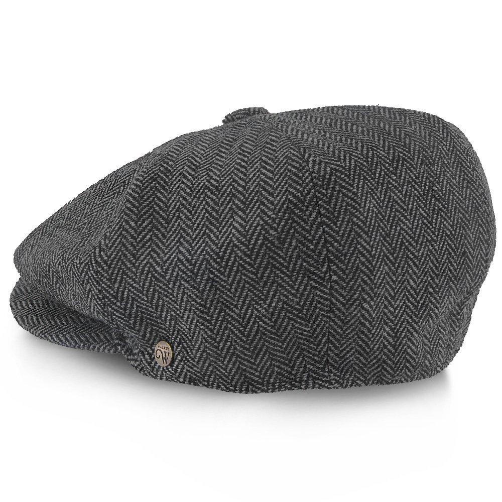 5 Colors - Shelby - Walrus Hat Wool Blend 8 Panel Newsboy Cap