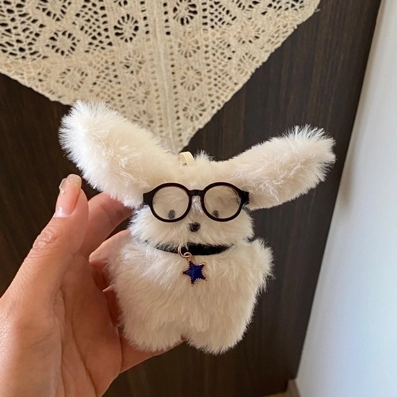 Cute Rabbit Plush Women’s Bag Pendant Keychain