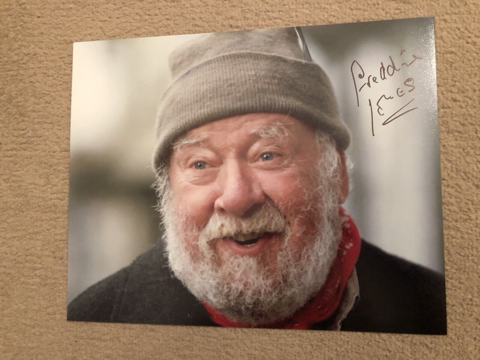 FREDDIE JONES (EMMERDALE) SIGNED Photo Poster painting 10x8”