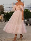 Off-The-Shoulder Wedding Midi Dress