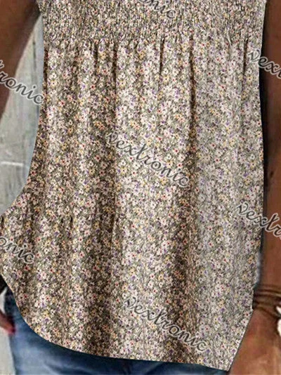 Women Half Sleeve V-neck Solid Color Dress