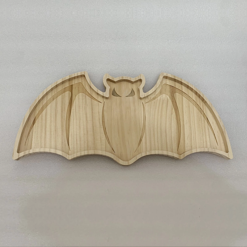 Halloween Pumpkin Skull Wood Party Ornaments