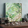 uk.everydayedeals DIY Pearl Painting With Frame - Handmade Self-Adhesive Pearls - Butterfly Vortex(30*30cm)