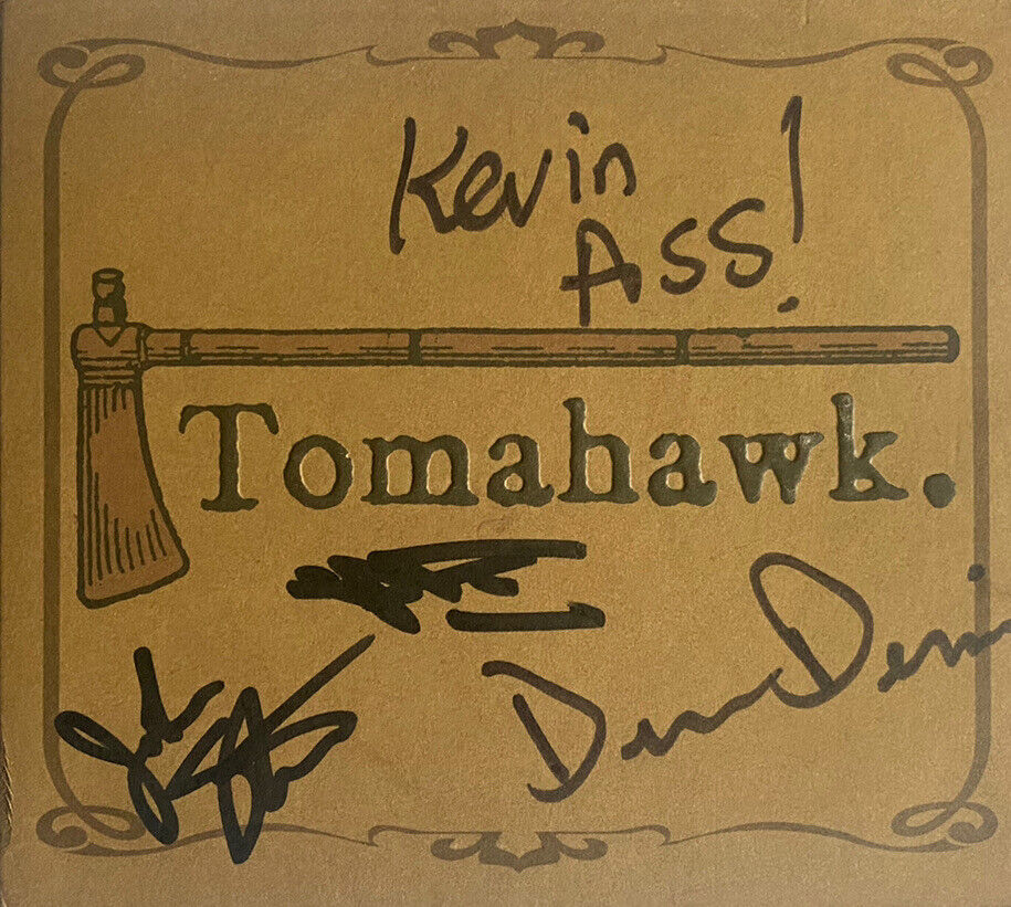 Tomahawk - Self Titled Signed Autographed Cd, Faith No More