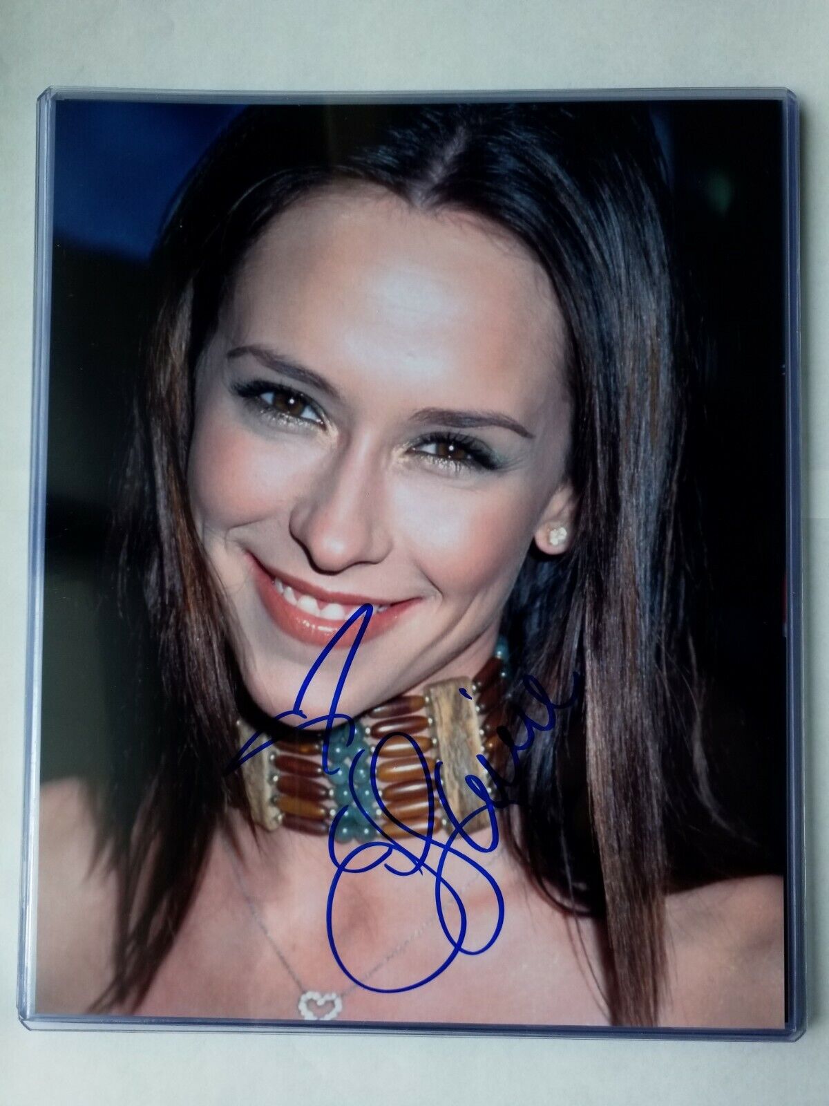 Autographed Jennifer Love Hewitt Authentic Signed 8 x 10 Photo Poster painting Party of Five