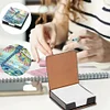 Leather Dragonfly Diamond Painting Notecard Box Rhinestones Post It Dispenser