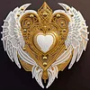 Diamond Painting-DIY Crystal Rhinestone Love Angel