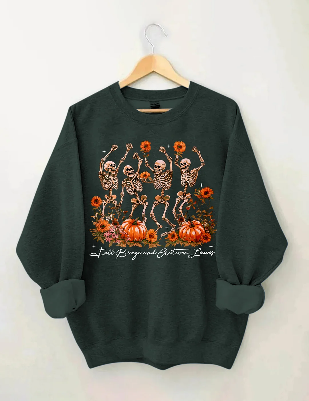 Fall Breeze and Autumn Leaves Sweatshirt