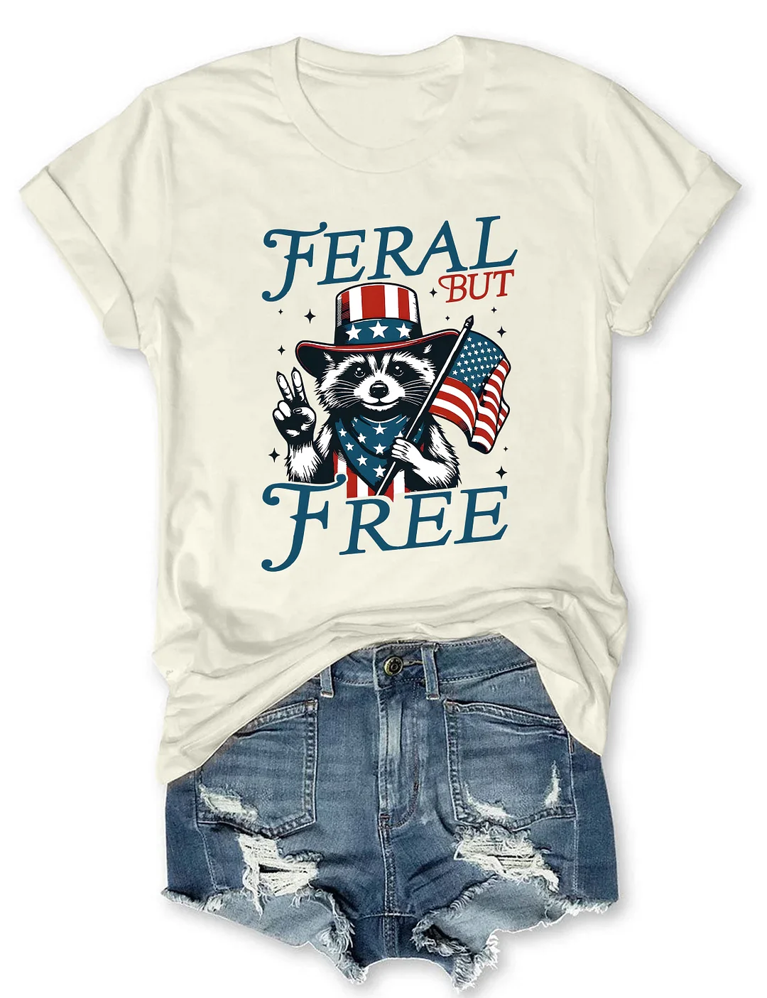 Feral But Free T-shirt