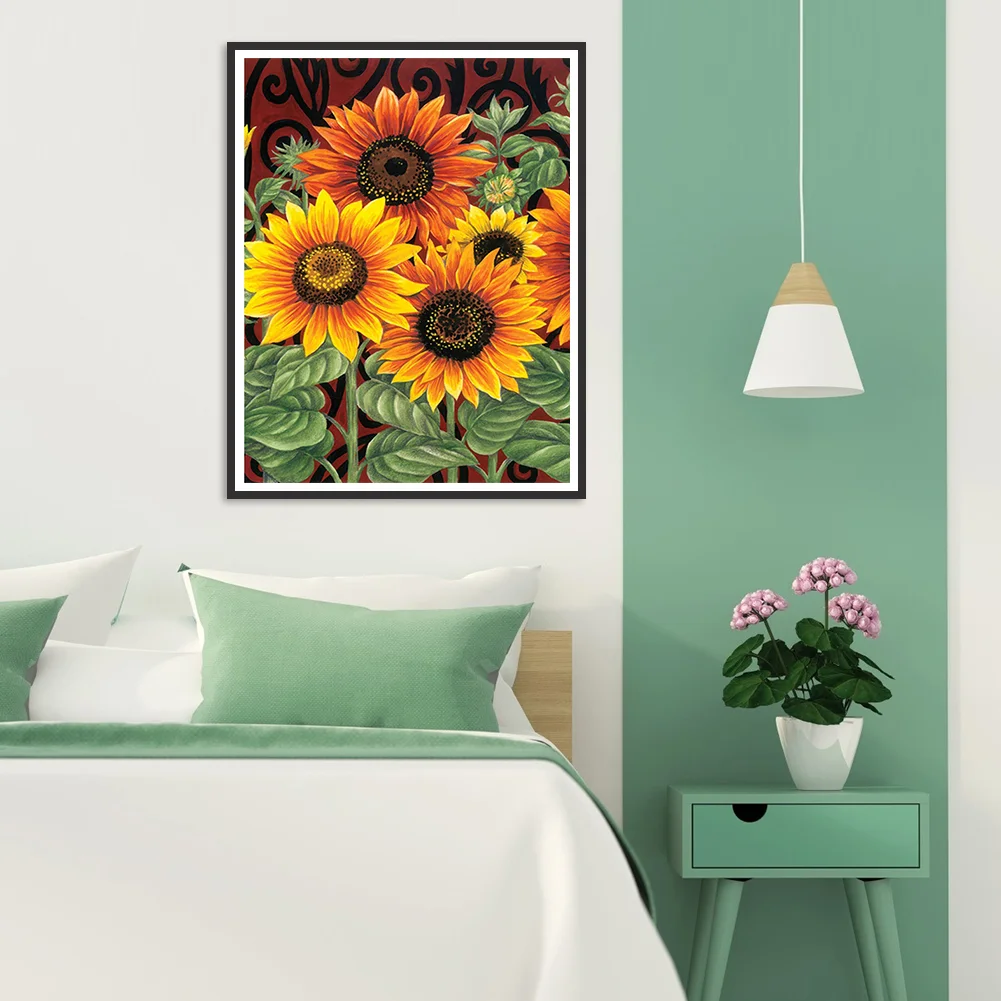 DIY Paint By Number 40*50cm - Flower