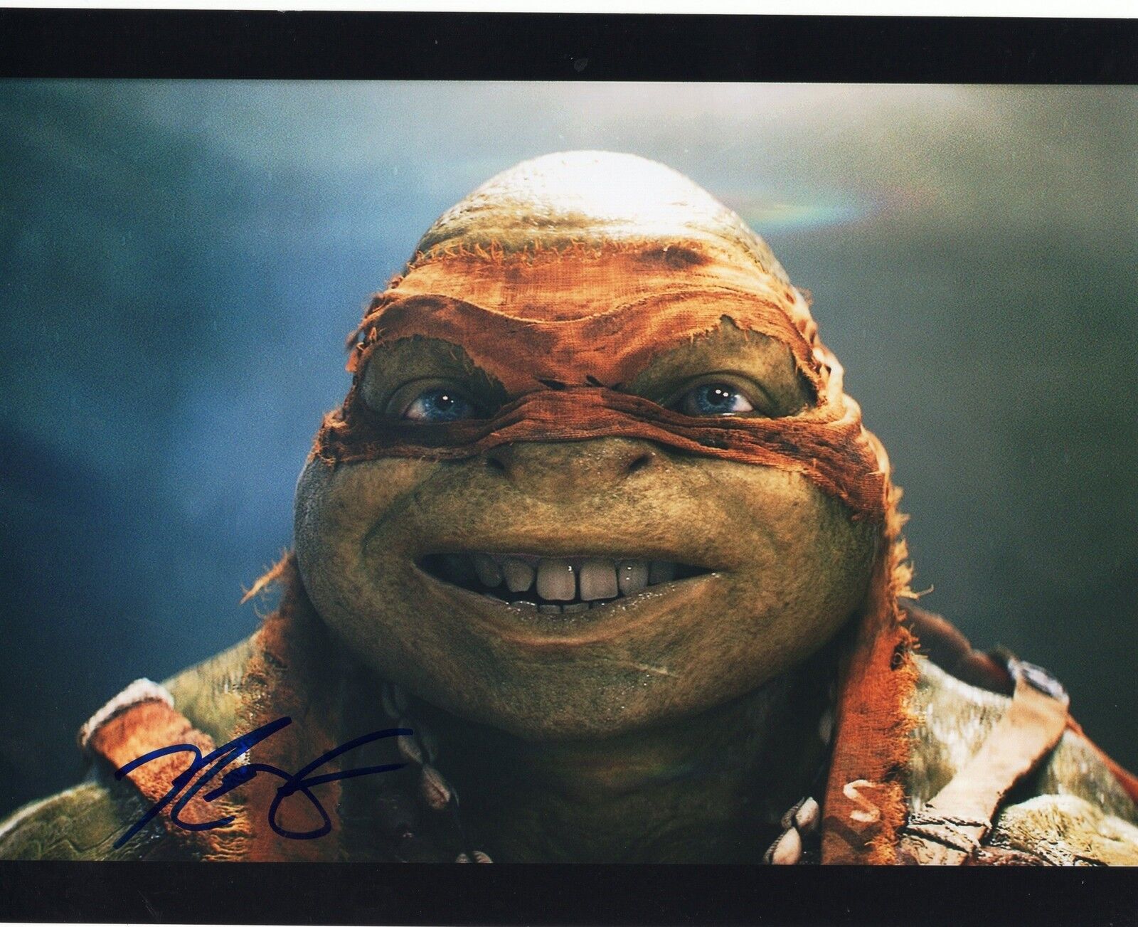 Noel Fisher Teenage Mutant Ninja Turtles Michelangelo Signed 8x10 Photo Poster painting w/COA #5