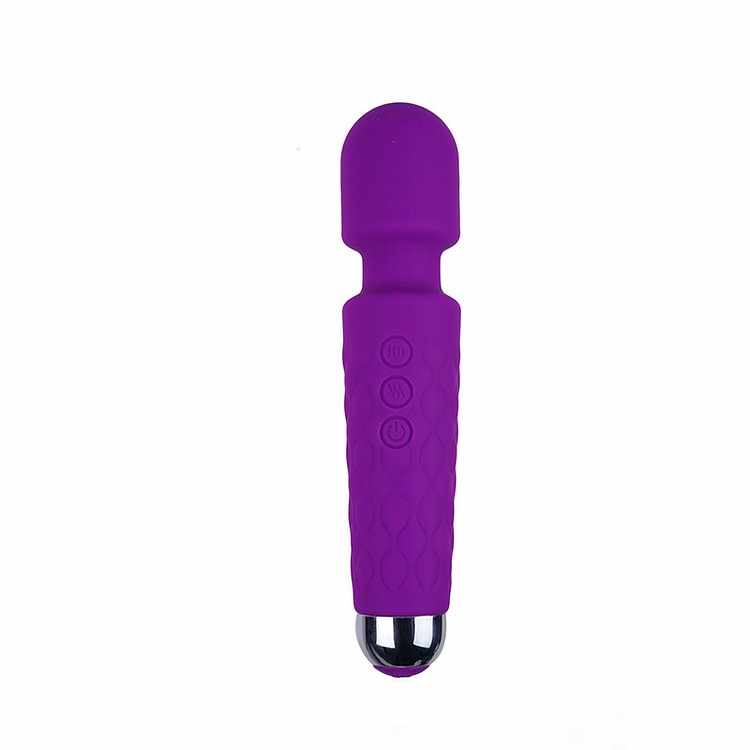 Multi Frequency Silicone Stick Vibrating Stick Female Flirting Masturbation Rose Toy