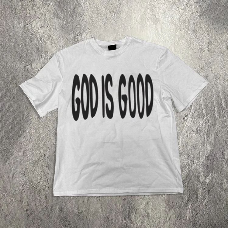 God Is Good Graphics 100% Cotton Short Sleeve Unisex T-Shirt