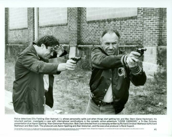 Dan Aykroyd Gene Hackman Loose Cannons Original Press 8X10 Photo Poster painting