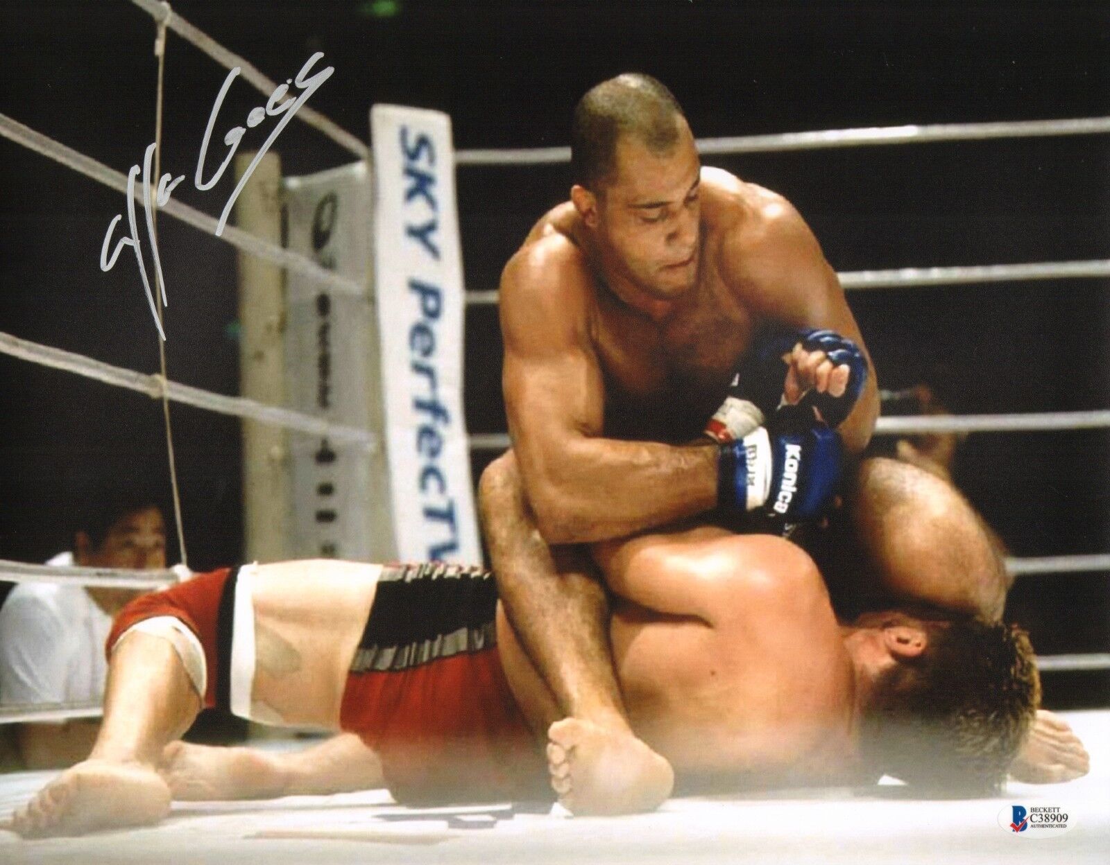 Allan Goes Signed 11x14 Photo Poster painting BAS Beckett COA UFC Pride FC 8 Picture Autograph 1