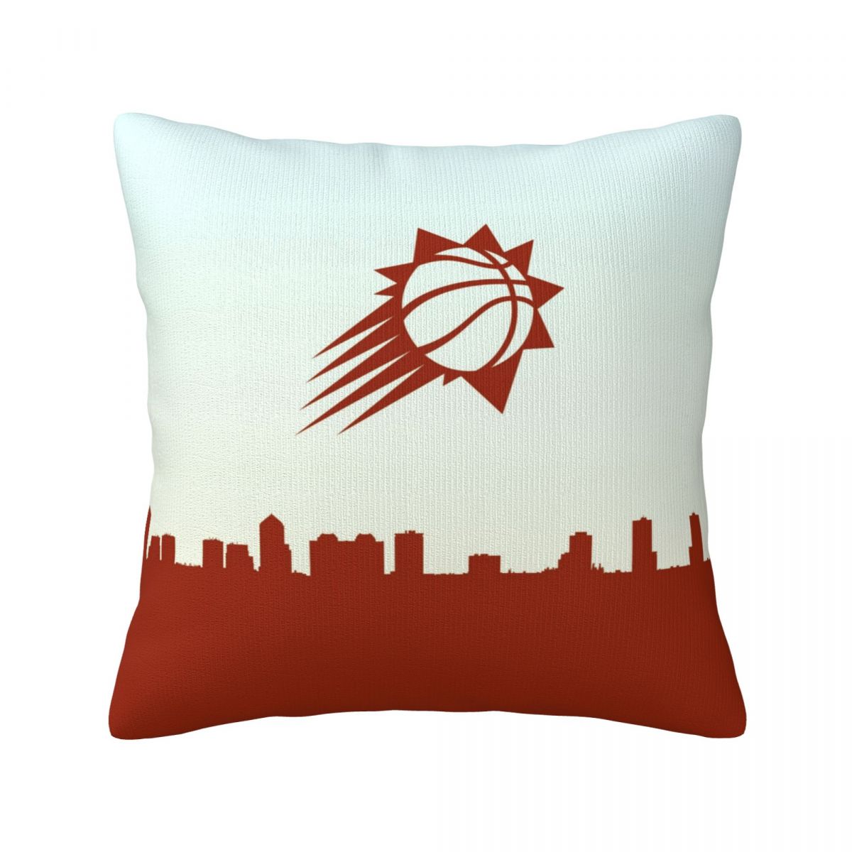 Phoenix Suns Landscape Logo Decorative Square Throw Pillow Covers